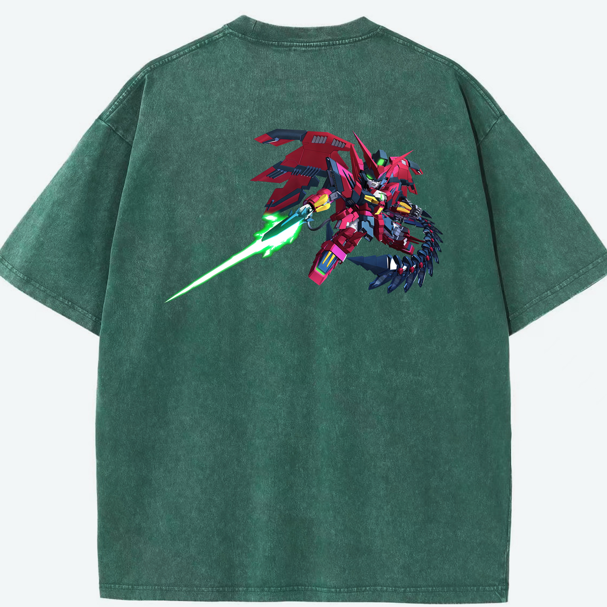 （画像用） 機動戦士ガンダム Mobile Suit Gundam 綿100% ヴィンテージ風 半袖Tシャツ（背面プリント）